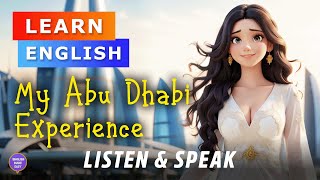 📘 Learn English Andreas Adventure in Abu Dhabi  🌟 Listen amp Learn 🇦🇪 [upl. by Chessa277]