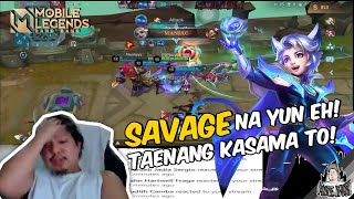 Savage na yun eh Aysus Taenang kasama to  Harith Gameplay MLBB [upl. by Elsy996]