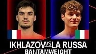 Adil Ikhlazov Francia vs Marco La Russa Italia  MMA Amateur [upl. by Mathew]