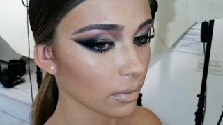 My Signature Smoky Eyeliner Look Tutorial  Dramatic Cat Eyes  NATASHA DENONA BEAUTY [upl. by Kaliski137]