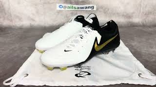 Nike Phantom GX ll Pro FG White Black Metallic Gold Coin [upl. by Cristi947]