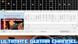 Guitar Solo Tab Windmills Of Your Mind Intermediate [upl. by Jasmina]