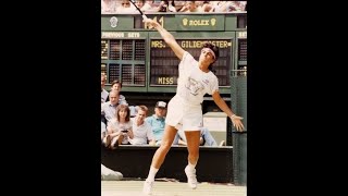 Gabriela Sabatini vs Laura Arraya Wimbledon 1991 [upl. by Zacarias562]