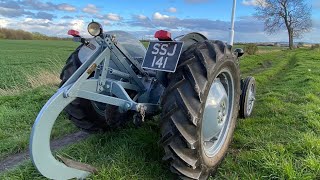 Ferguson TE20 sub soiler plough restoration start to finish [upl. by Litta424]