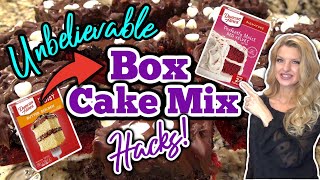 5 MindBlowing BOXED CAKE MIX HACKS You MUST TRY  Brilliant DOCTOREDUP BOX CAKE MIX RECIPES [upl. by Tewfik164]