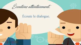 CE2  dialogue  écoute active  unité 01  coquelicot [upl. by Nylissej973]