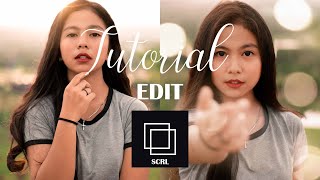 Tutorial edit slide show foto keren ala Selebgram  tutorialscrl [upl. by Kariotta]