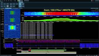 DECT Phone Data Decoding with an Aaronia SPECTRAN V6 RealTime Spectrum Analyzer [upl. by Tavis]