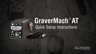 Hand Engraving amp Stone Setting Tools GraverMach AT Quick Setup [upl. by Adiraf580]