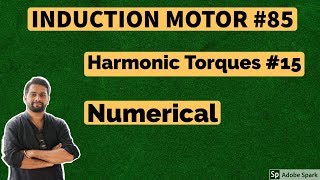 Induction motor 85  Numerical on Synchronous Torque [upl. by Ahsinnod]