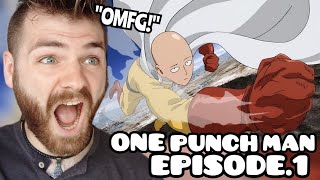 THE HERO FOR FUN  ONE PUNCH MAN  Episode 1  New Anime Fan  REACTION [upl. by Aldous]