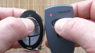 Marantec 8683MHz remote cloning procedure [upl. by Derna2]