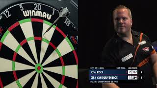 Josh Rock vs Dirk Van Duijvenbode  Players Championship 28 2024 🎯 [upl. by Stickney174]