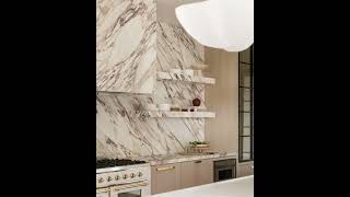 Calacatta Oro Marble Kitchen [upl. by Heiskell]