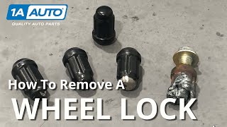 Remove a Locking Lug Nut From Your Car or Truck Without the Key [upl. by Naujid]