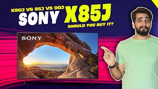 Sony X85J Smart TV  Is this better than Sony X80J and X90J  Hindi [upl. by Edlin417]