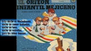 Las Posadas canciones navideñas mexicanas  Interpreta El Orfeón Infantil Mexicano  Con letra [upl. by Alleuqram]