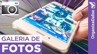 📷 COMO ORGANIZAR A GALERIA DE FOTOS no celular e no computador  Organiza Dafne [upl. by Nirda]