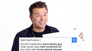 Seth MacFarlane Answers the Webs Most Searched Questions  WIRED [upl. by Niccolo343]