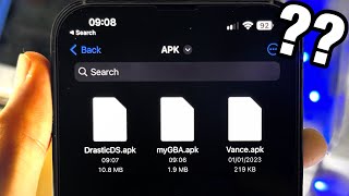 Can You Install APK Files on iOS  iPhone no [upl. by Matilde]