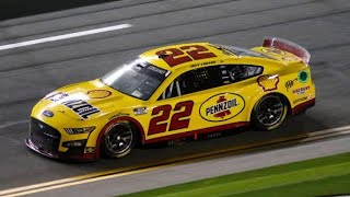 Joey Logano  Onboard  2022 Bluegreen Vacations Duel 2 [upl. by Diraj]