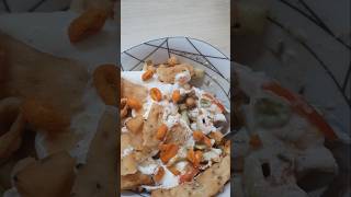 Papri chaat youtubeshorts food indianfood trending recipe [upl. by Enej]