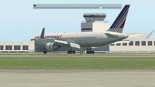 boeing 767 200ER landing [upl. by Coyle]