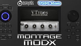 Review VTines library MODX  Montage  VGSG Music [upl. by Drofwarc]