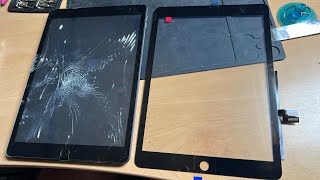 iPad 9th gen touch screen replacement [upl. by Ellehcit]