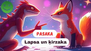 Pasaka  Lapsa un ķirzaka [upl. by Simons]