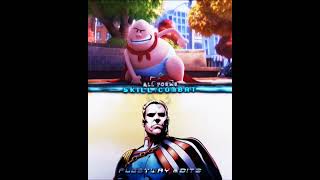 CAPTAIN UNDERPANTS VS HOMELANDER shorts captainunderpants theboys edit fypシ゚ viral [upl. by Sackville]