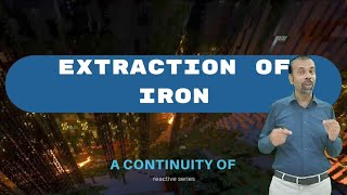 Extraction of iron from hematite in the blast furnaceO Levels Chemistry with Sir SaqibCogni Class [upl. by Maible]