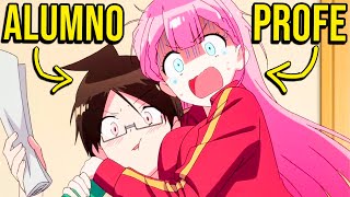 🔶EL CHICO QUE ENAMORO A SU MAESTRA Y A 4 CHICAS DE LA ESCUELA DÁNDOLES TUTORÍA  Anime Resumen [upl. by Yolanda]