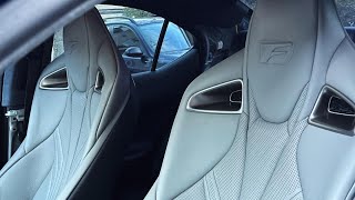 Lexus RCF Seats retrofitted on 2006 IS250 2IS IS350 ISF GSF Mod [upl. by Stephen]