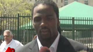 Donte Stallworth Surrenders and Is Out on Bail [upl. by Atnima]