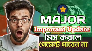 Major Mining Important Update Today একাউন্ট ব্যান করতেছে  কীভাবে বাঁচাবেন আপনার একাউন্ট🤑🤑 [upl. by Conchita]