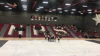 Shafter high school Winterguard 2019 [upl. by Ihsorih]