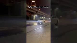 Flying BMW Gurugram  1 sec ki kimat rider92 motorcycle lucky luck bikerlifestyle flyingcar [upl. by Garey]