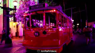 91824 Pre Nighttime RCT Pacific Electric 717 arriving at Carthay Circle1 [upl. by Enyawed]