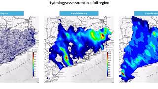 Full region hydrologycal assessment Iber model [upl. by Ehcrop39]