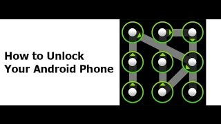 How To Unlock Android Pattern Or Password No Software No Root Needed [upl. by Ynnol]