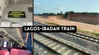 MY FIRST TIME ON A TRAIN LAGOS TO IBADAN TRAIN EXPERIENCE FROM MOBOLAJI JOHNSON STATION YABA [upl. by Greiner]