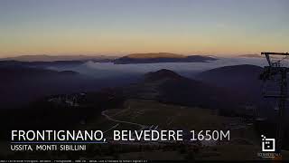 Timelapse Frontignano Belvedere 1650m  3 Novembre 2024 [upl. by Eli]