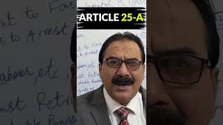 Article 25A in Urdu Hindi  Right to Education  By GA Rizvi Official [upl. by Stent887]