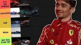 Ranking all 2024 Formula 1 Liveries  F1 Tier List [upl. by Longfellow854]