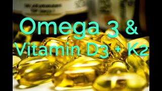 OMEGA 3 Fettsäuren  Vitamin D3 amp K2 So wichtig sind Omega Fettsäuren und Vitamine [upl. by Karina]