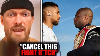 JUST NOW Oleksandr Usyks Shocking Warning to Anthony Joshua Exposed [upl. by Asiram806]