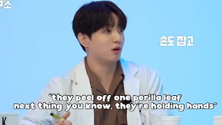 bts the perilla leaf debate is hilarious [upl. by Enattirb881]