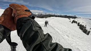 Skiing Beaver Creek amp Vail Colorado [upl. by Crispa769]