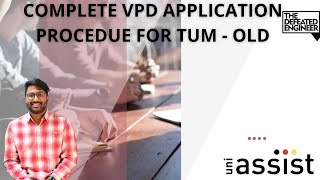 Complete Application Procedure Through Uniassist VPD of TUM  OLD [upl. by Jadda]